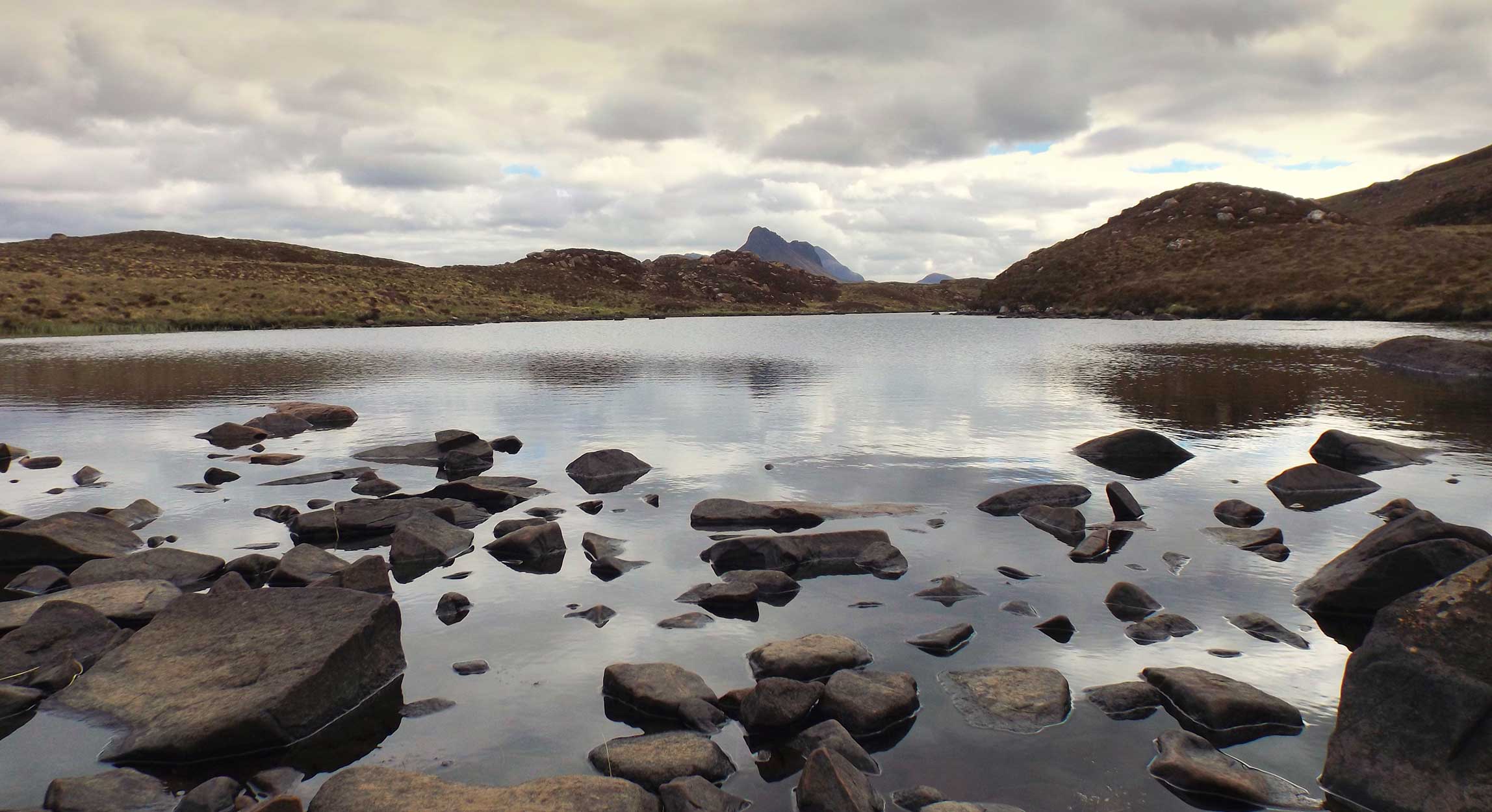 brown trout fishing loch near achiltibuie